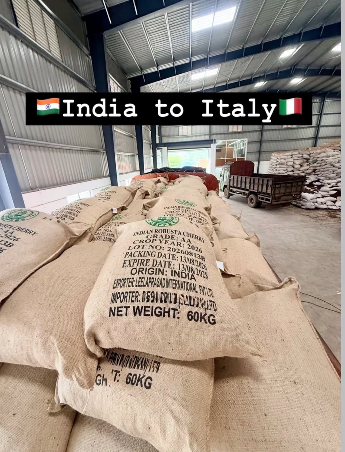 Leelaprasad International processing and packing facility