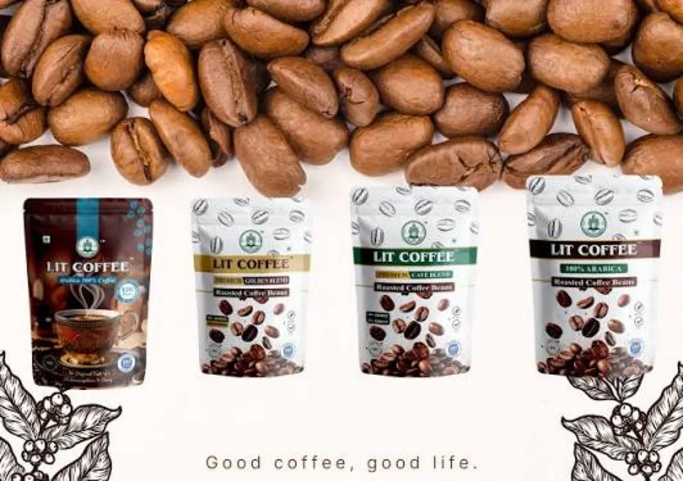 Lit Coffee filter coffee powder for Indian households