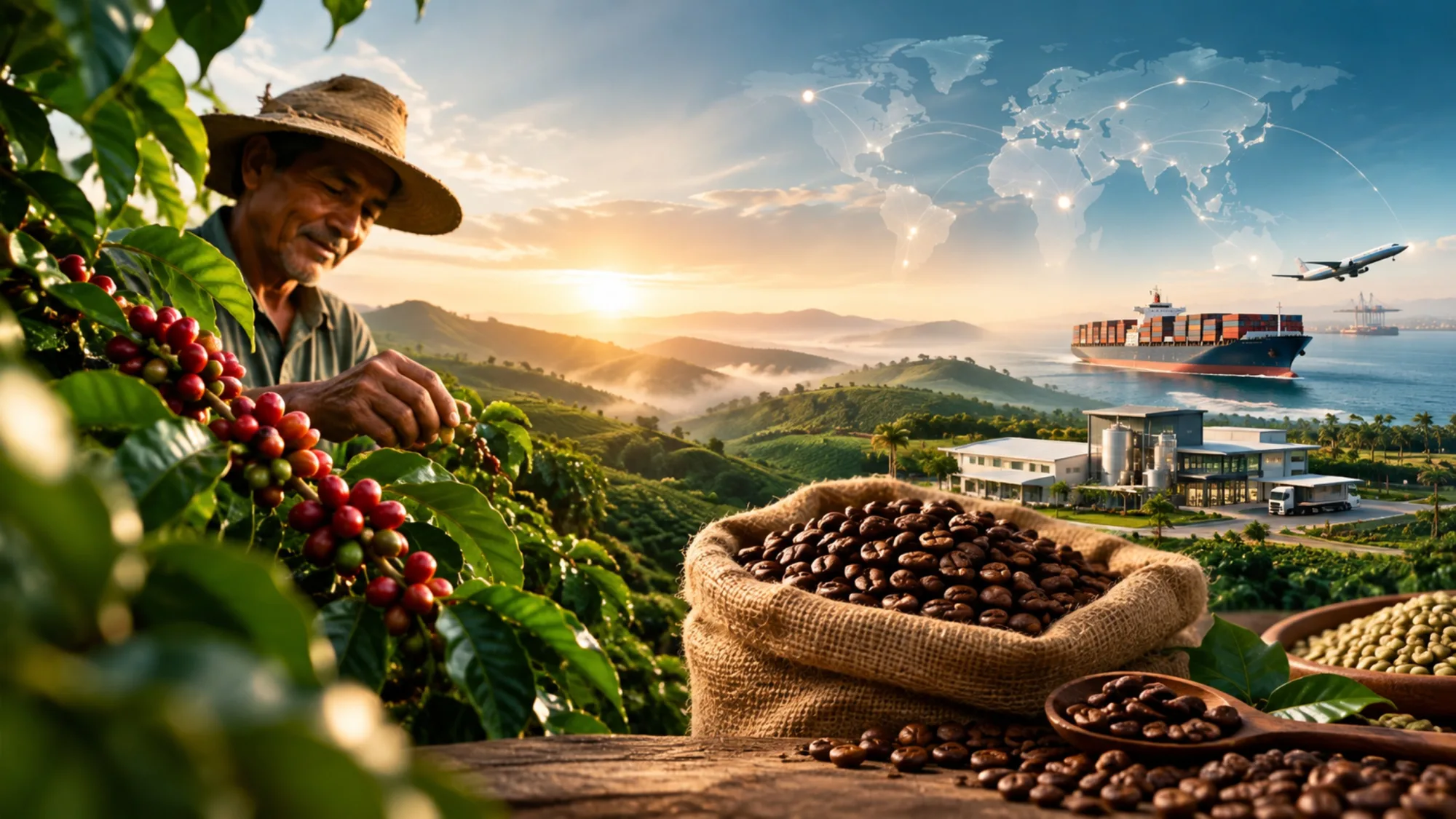 Leelaprasad International owned coffee estate in Karnataka